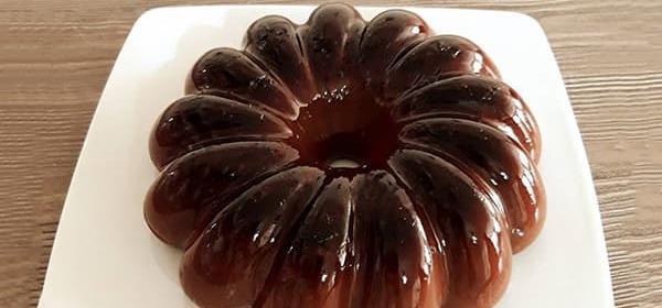 عکس ژله کاکائویی