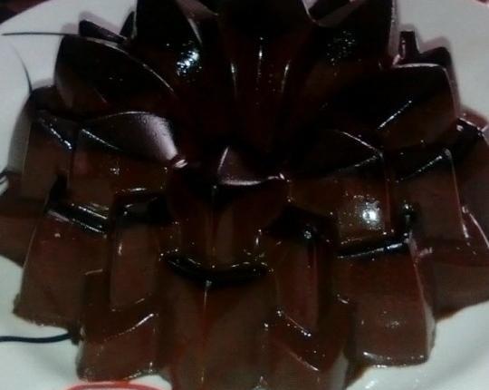 عکس ژله کاکائویی