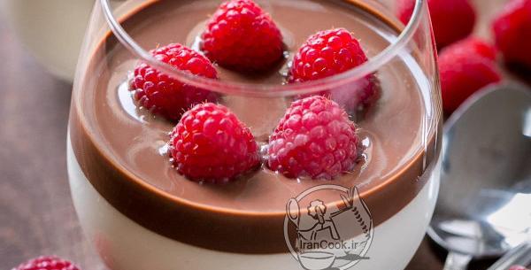 عکس ژله کاکائویی