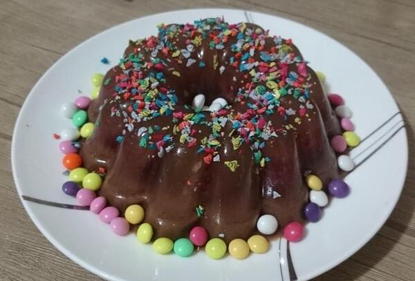 عکس ژله کاکائویی