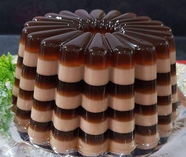 عکس ژله کاکائویی