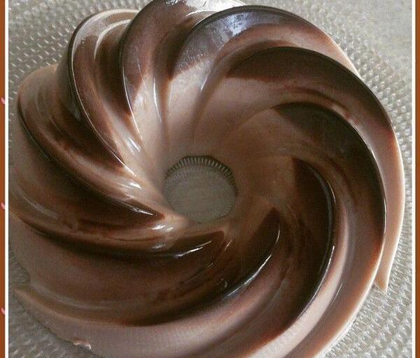 عکس ژله کاکائویی
