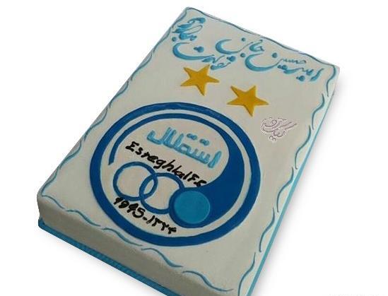 عکس کیک تولد پسرانه استقلال