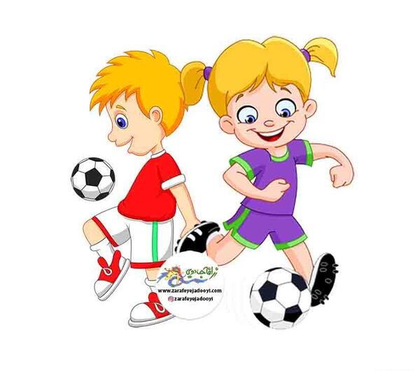 عکس نقاشی ورزشی