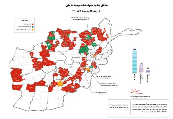 عکس قلمرو طالبان