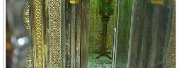 عکس نوشته شب ضربت خوردن حضرت علی ع
