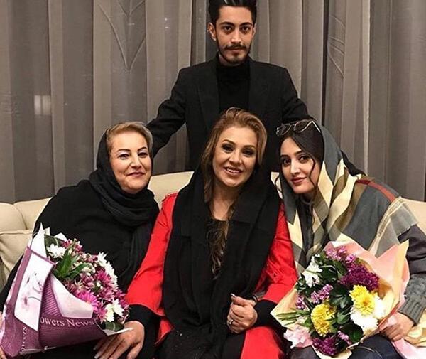 عکس نامزد حسین مهری