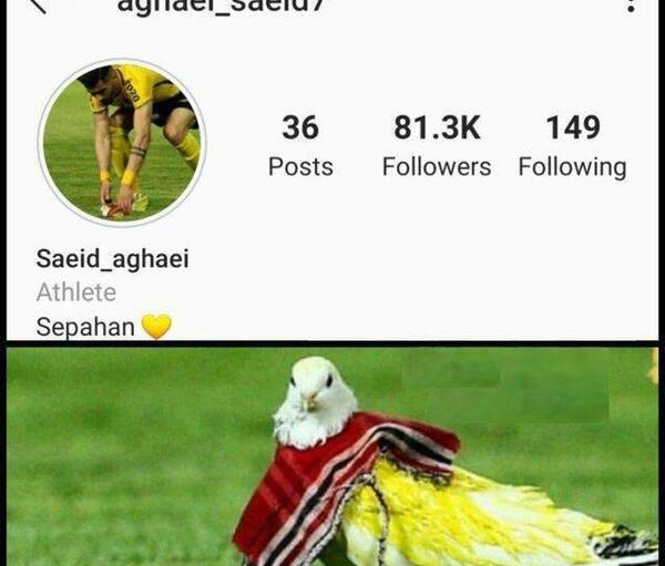 عکس دوست دختر سعید آقایی