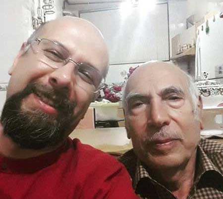 عکس پشت صحنه صدای جناب خان