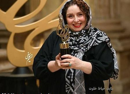 عکس بازیگران در جشن حافظ