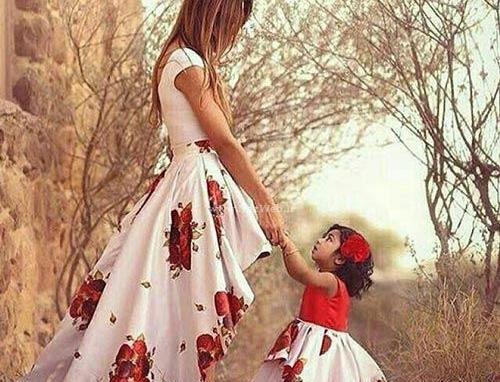 عکس های مادر دختری شیک