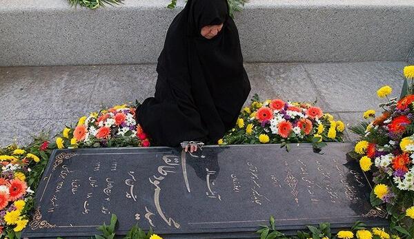 عکس قبر طالقانی