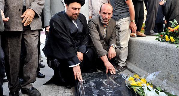 عکس قبر طالقانی
