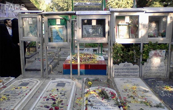 عکس قبر شهدا