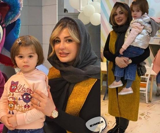 عکس جدید از لنا دختر نیوشا ضیغمی
