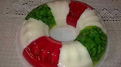 عکس ژله رنگین کمان چرخشی