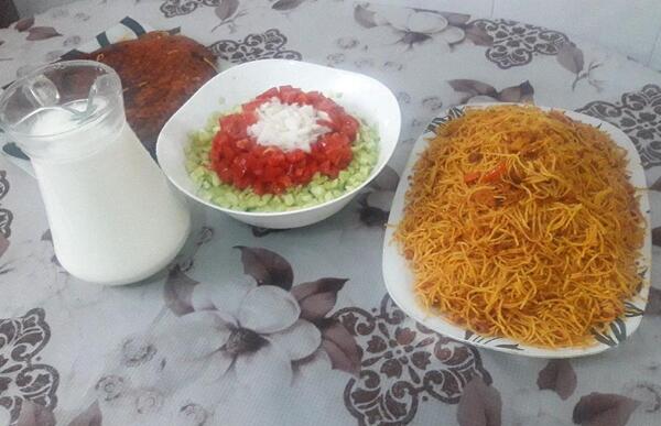 عکس غذای ساده خانگی
