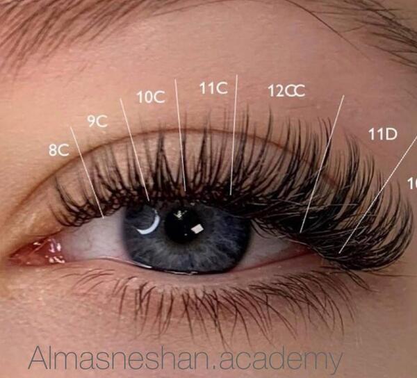 عکس فانتزی کاشت مژه