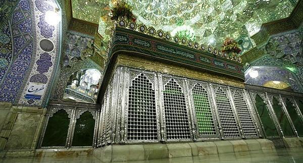 عکس داخل ضریح حضرت معصومه