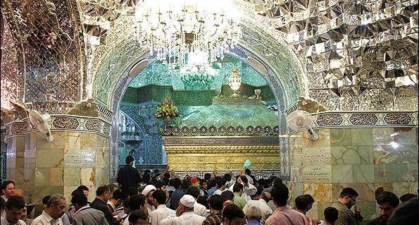 عکس داخل ضریح حضرت معصومه