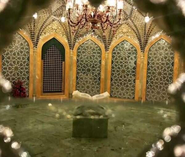 عکس داخل ضریح حضرت معصومه