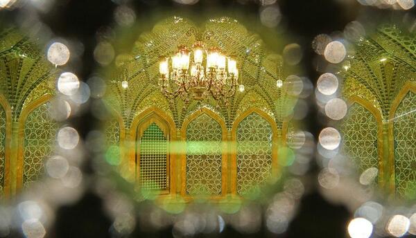 عکس داخل ضریح حضرت معصومه