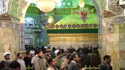 عکس داخل ضریح حضرت معصومه