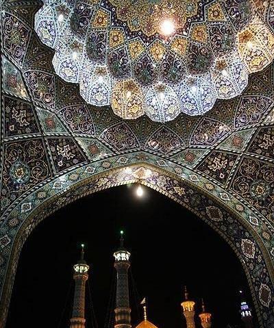 عکس داخل ضریح حضرت معصومه