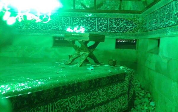 عکس داخل ضریح حضرت معصومه