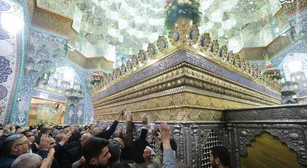 عکس داخل ضریح حضرت معصومه