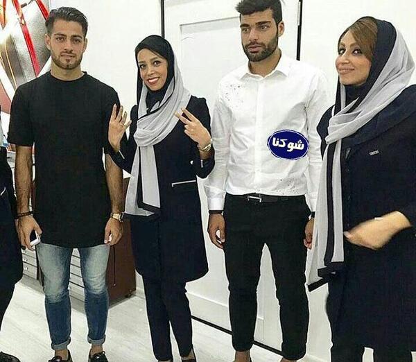 عکس زن مهدی طارمی