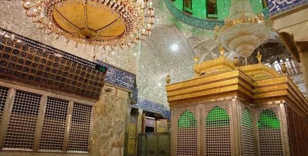 عکس داخل حرم امام حسین علیه السلام