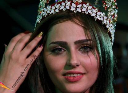 عکس چشم سبز دختر