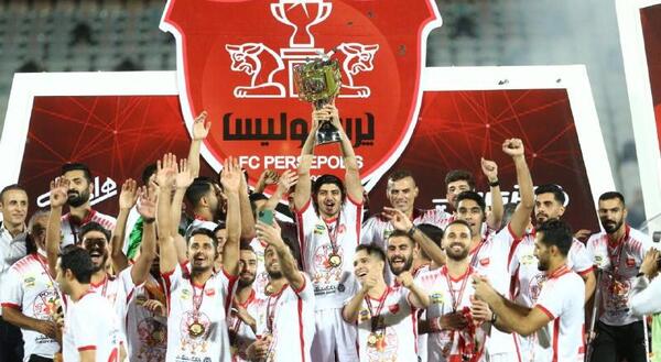 عکس زیبا قهرمانی پرسپولیس