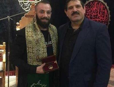 عکس رئیسی و تتلو