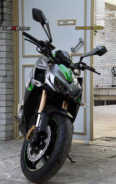 عکس موتور z1000