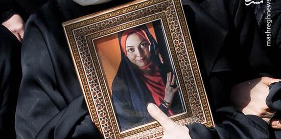 عکس آزاده نامداری پس از فوت