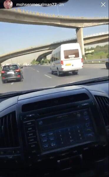 عکس داخل ماشین