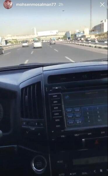 عکس داخل ماشین
