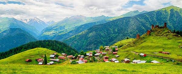 عکس تصاویر طبیعت زیبای گرجستان