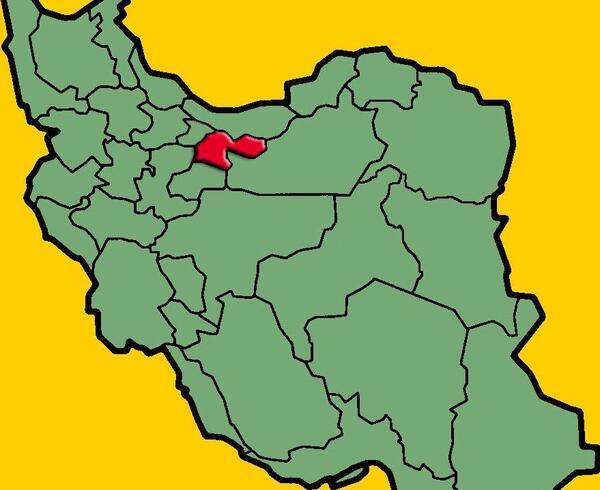 عکس نقشه ایران تهران