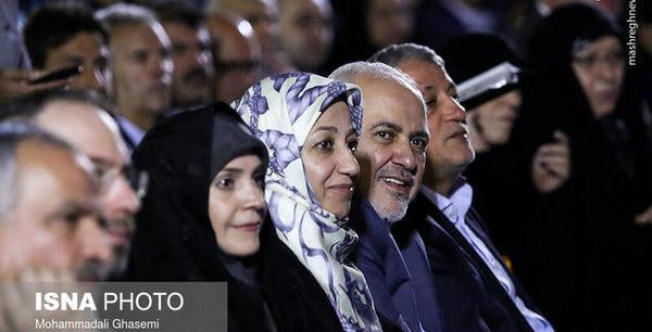 عکس خانوادگی دکتر ظریف