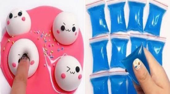 عکس ژله اسلایم پفکی