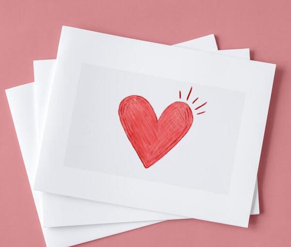 عکس دخترونه قلبی