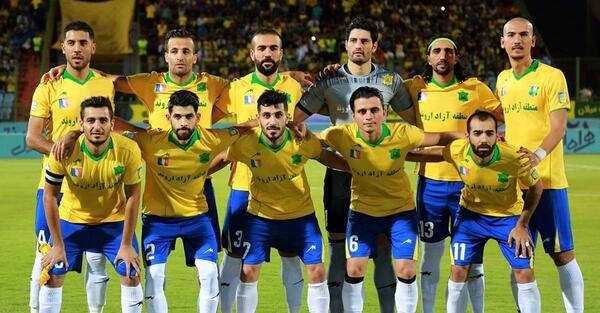 عکس تیم فوتبال صنعت نفت آبادان