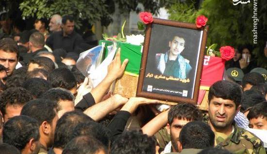 عکس شهید کمیل برزگر