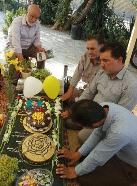 عکس شهید کمیل برزگر