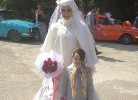 عکس عروسی جواد و مژگان در سریال بچه مهندس