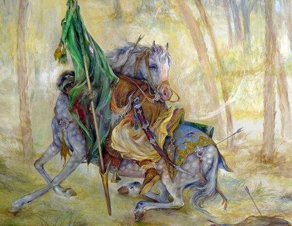 عکس ظهر عاشورا استاد فرشچیان