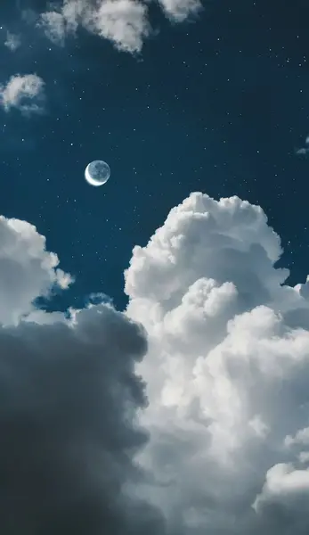 عکس ماه برای پس زمینه